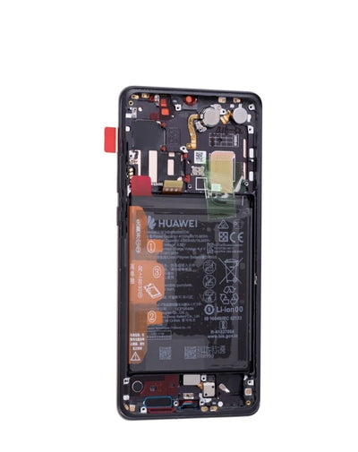 Original HUAWEI P30 Pro Black LCD Display Bildschirm mit Rahmen und Akku