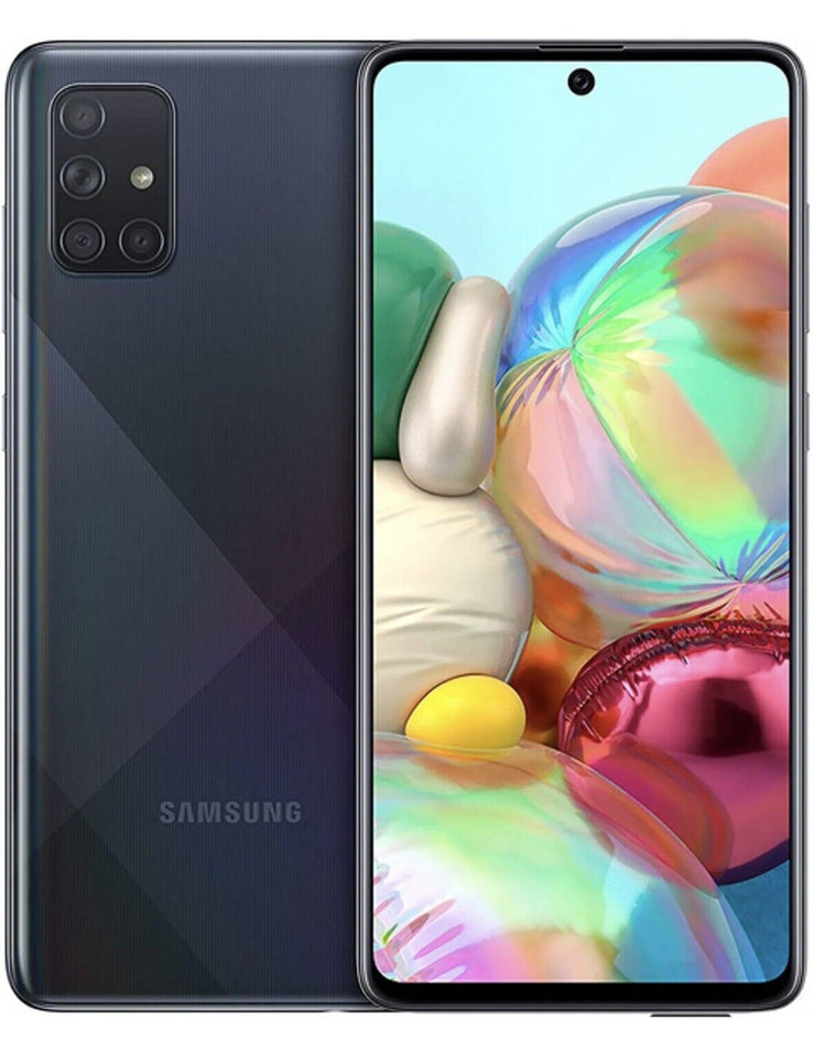 Samsung Galaxy A71 SM-A715F/DS - 128GB - Prism Crush Black (Ohne Simlick) (Dual